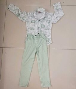 Boys Shirt Pant Cap Combo