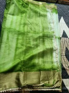 Fancy Organza Shibori Saree