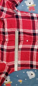 Red plaid shirt