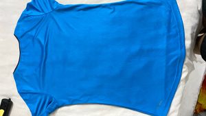 Reebok Blue Running Tee - Slim Fit