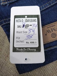 G@36 Size-34 Straight Jeans
