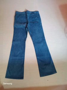 Vintage Denim Flare Jeans