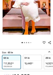 imported Giant Goose Plush