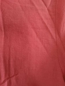 Pink Button-Down 3/4 Sleeve Top