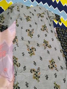 Floral Print Kurti Set