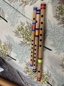 Combo Set 3 Natural Flutes Bamboo Flute (40 cm