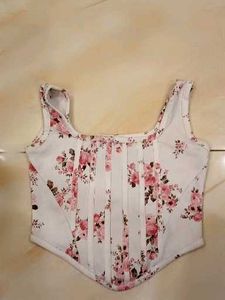 Floral Corset Top