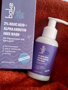 Brightening Face Wash with Kojic Acid - Grab Soon