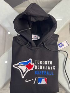 NIKE BLACK BLUE JAYS HOODIE XXXL 3XL