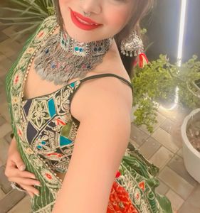Navratri Style heavy choli