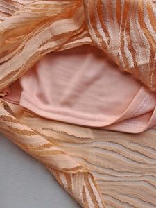 Trendy Peach Top ( Bust 32)