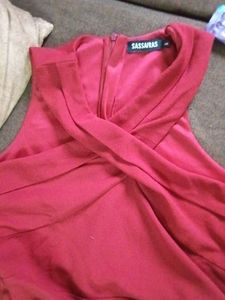 NEW Mehroon Red Bodycon Dress.SIZE 40 L