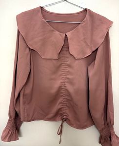 Blouse with Peter Pan Collar
