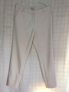 H&M White pants waist size 29-30