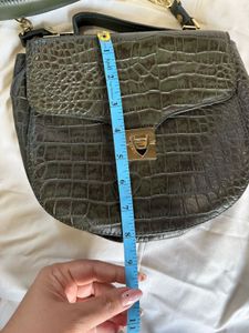 Gorgeous Olive Green Original Hidesign Bag