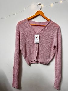 Pink Crochet Top