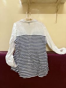 Striped Button Down Shirt 👕