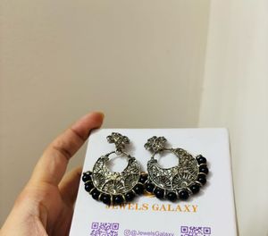 Premium Quality, Black Jhumka