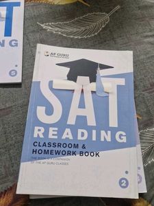 SAT Prep Books (Set of 4)