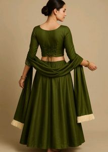Green Lehenga Choli Set