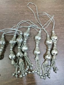 Silver Blouse Danglers
