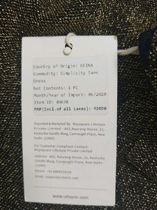 Sparkling Gold Bodycon Dress