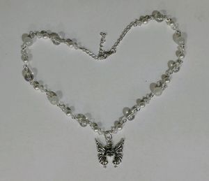 Skull Butterfly Necklace