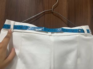 Straight White Pants Korean Style