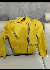Mustard Crop Jacket