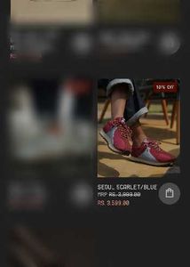 SEOUL SCARLET THEATER SNEAKERS