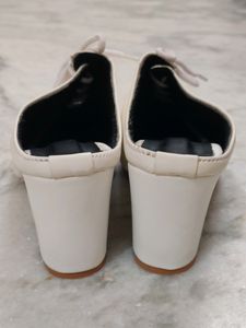 💥 PRICE DROP! White Boot Heels