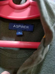 Aspirer Olive Colour T-shirt - L Size