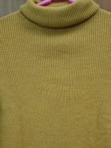 UNIQLO Mustard High Neck