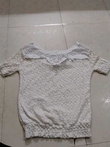 White Lace Top