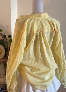 Yellow Button-Up Shirt