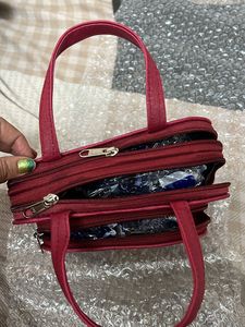 Handbag, Maroon 👜