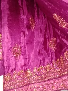 Beautiful Saree With Stitched Blouse