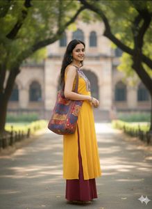 Ethnic Yellow Kurta