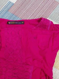 Fushion Beats Rose pink Short Tunic
