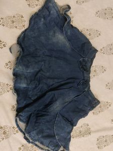 Partywear Denim Skirt