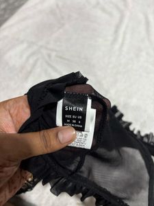 Shein Mesh Corset