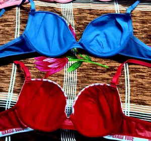 Women Inners Pack Of 2 Red And Blue Only