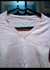 Peach&amp;White 🌸🤍 Sweater