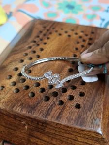 Silver Zircon Bracelet