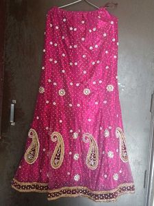Lehenga Choli With Out Dupatta Fabric Net