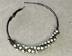 Crystal Hoop Earrings