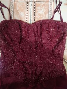 Beautiful Off Shoulder Gown
