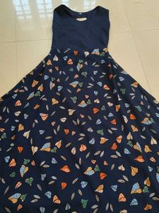 Floral Print Fit &amp; Flare Dress