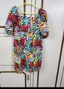 ONLY Monsoon Fun Cotton Mini Dress