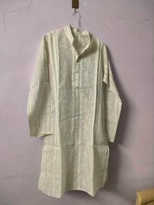 Mens White Kurta